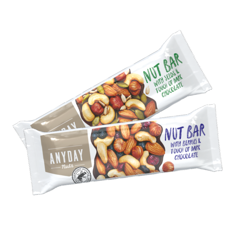 Anyday Nut Bar pähkinäpatukat