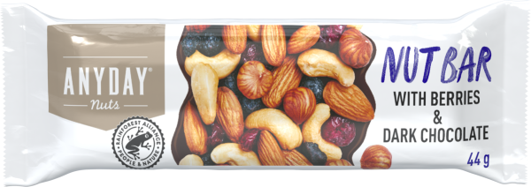 Anyday Nut Bar with Berries 44 g